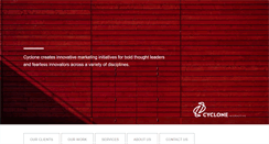 Desktop Screenshot of cycloneinteractive.com